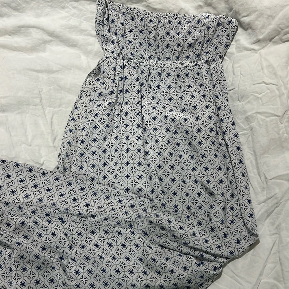 Joie strapless silk dress